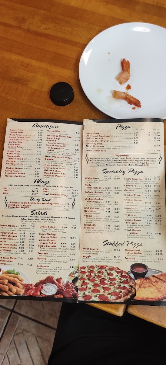 Fino's Pizzeria Menu-3
