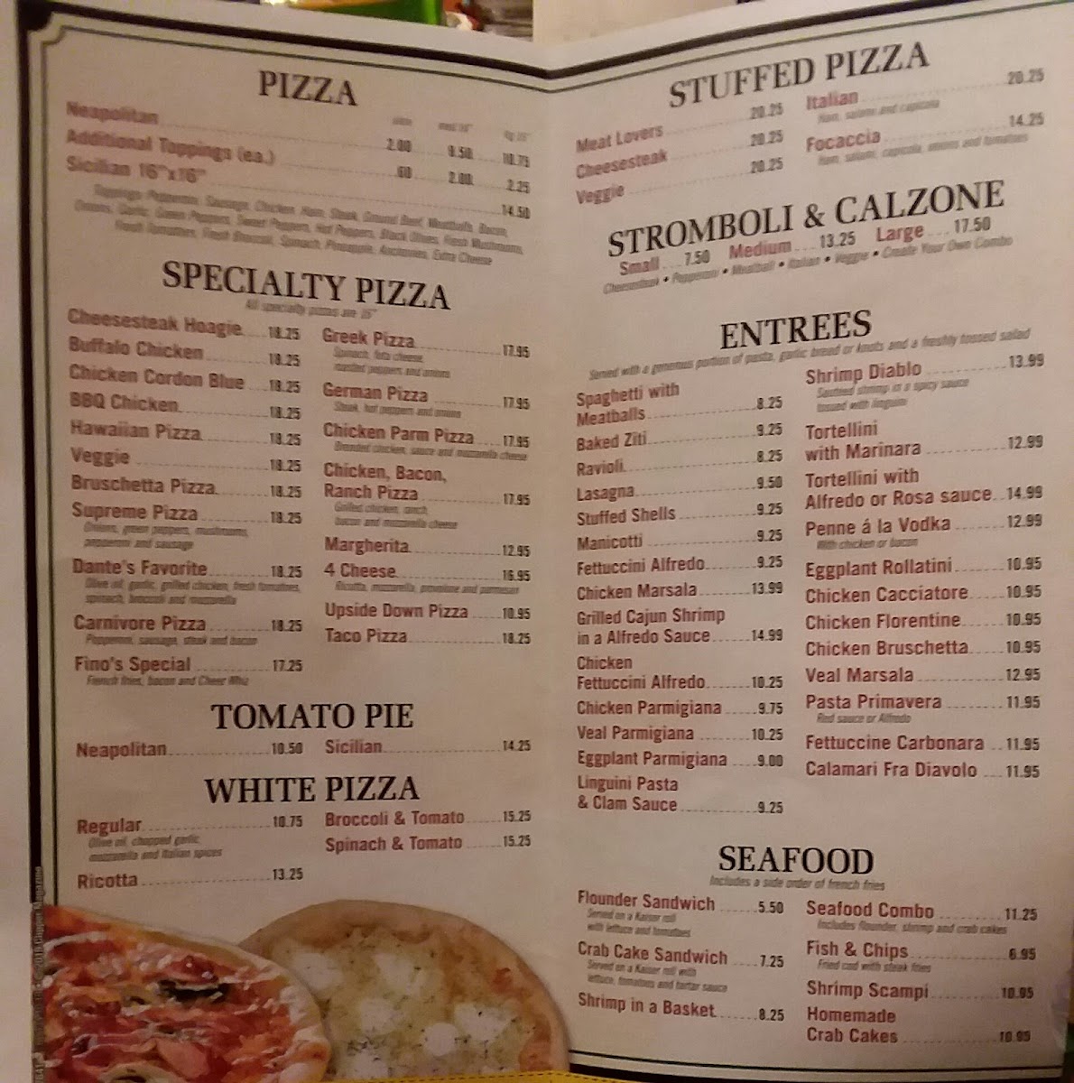 Fino's Pizzeria Menu-5