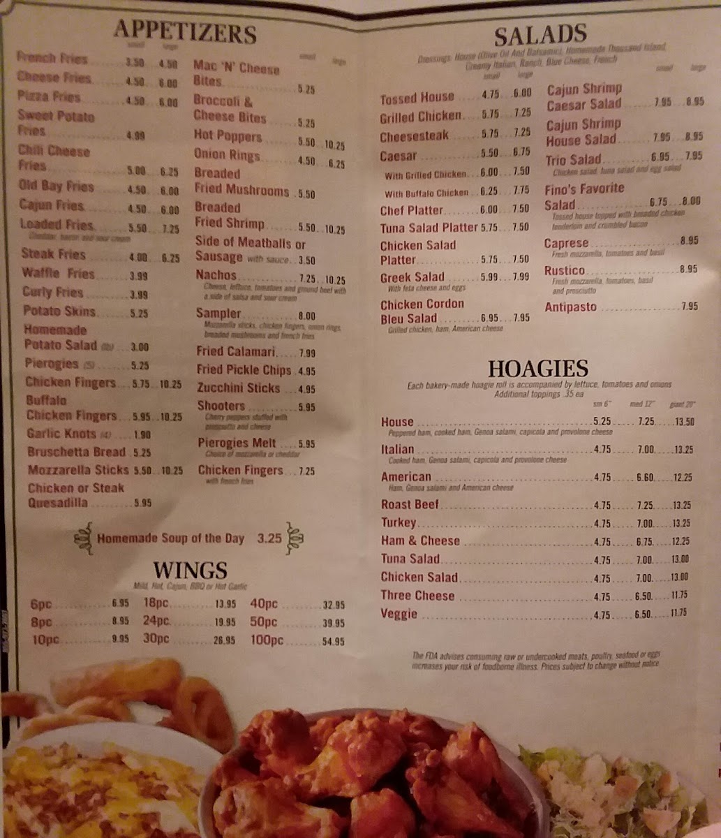 Fino's Pizzeria Menu-6