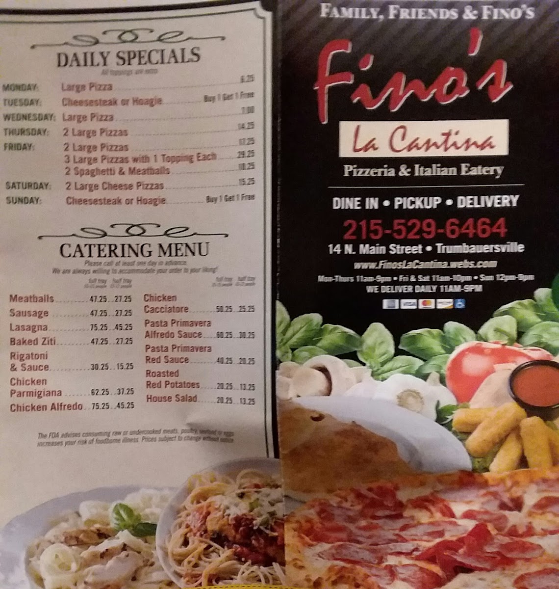 Fino's Pizzeria Menu-7
