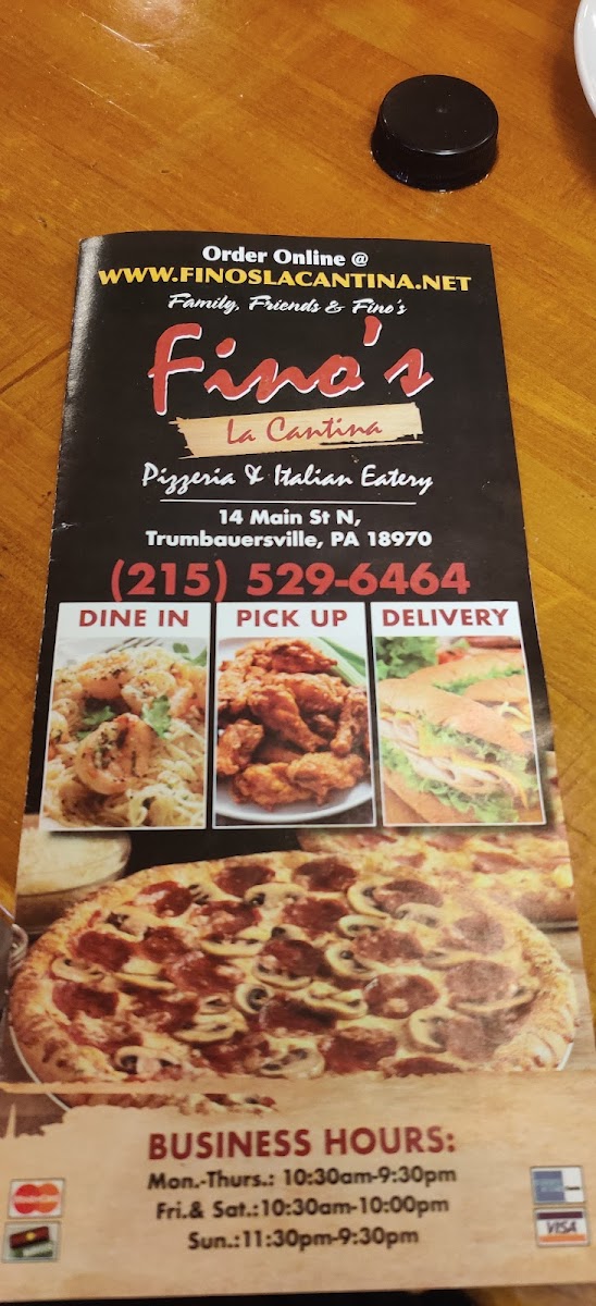 Fino's Pizzeria Menu-9